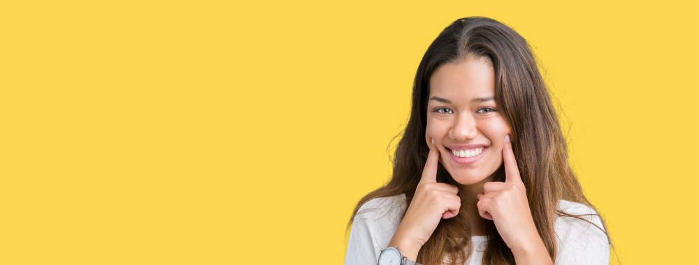 girl after root canal treatment