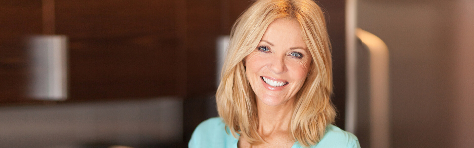 Smiling woman